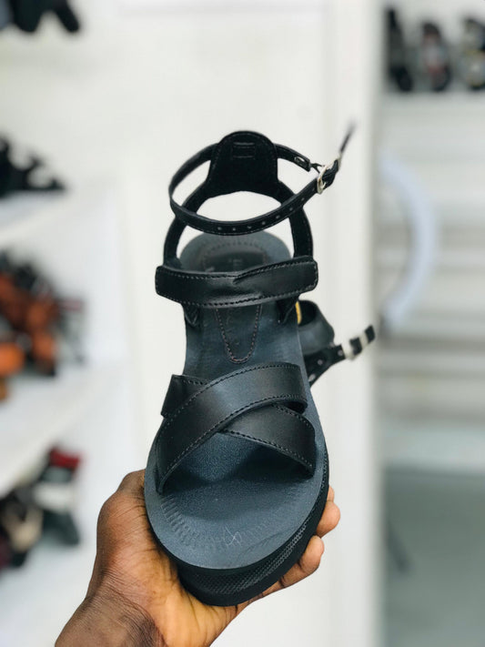 Female black Sandals